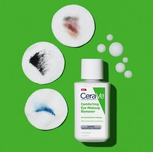 CeraVe Comforting Eye Makeup Remover 118ml - -