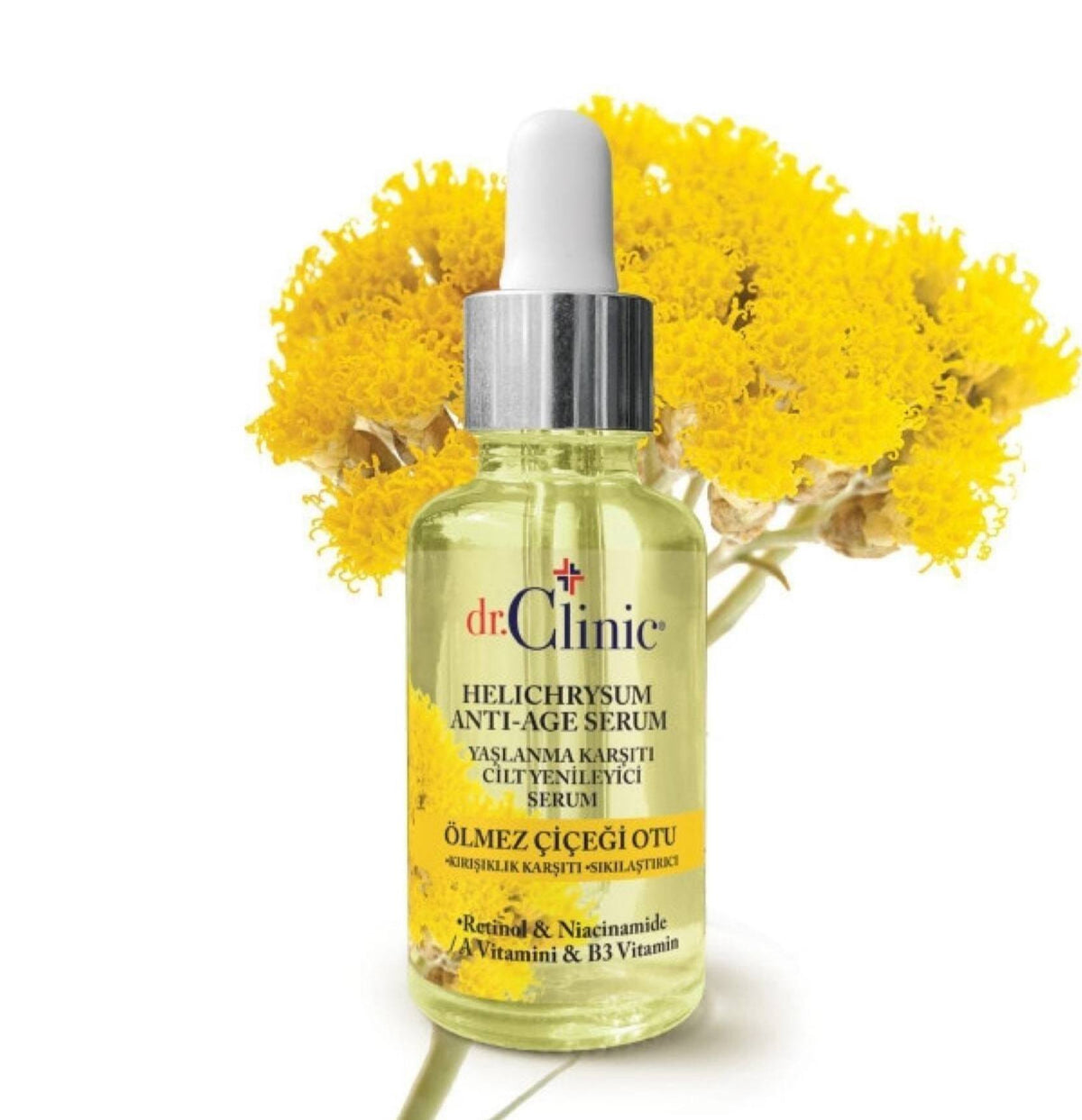 DR. CLINIC Anti-Aging Serum with Miracte Helichrysum Plant 30ml - - 30ml