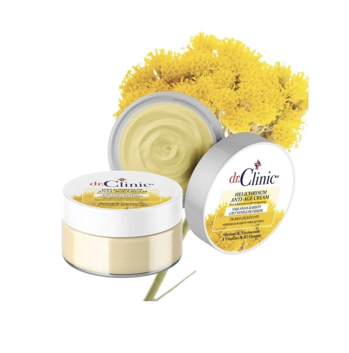 DR. CLINIC Anti-Aging Cream with Miracle Helichrysum Plant 50ml - - 50ml