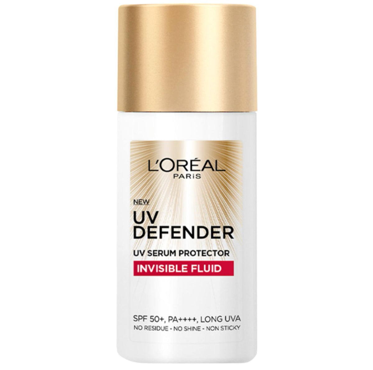 LOREAL PARIS UV Defender Serum Protector Invisible Resist Sunscreen SPF50+ PA++++ - -
