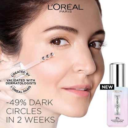 L'Oréal Paris Glycolic Brightening Eye Serum - -
