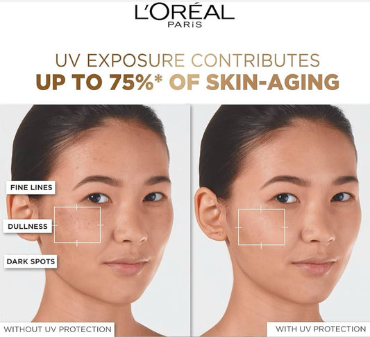 L'Oréal Paris UV Defender Invisible Fluid Sunscreen SPF50+ PA++++ - -