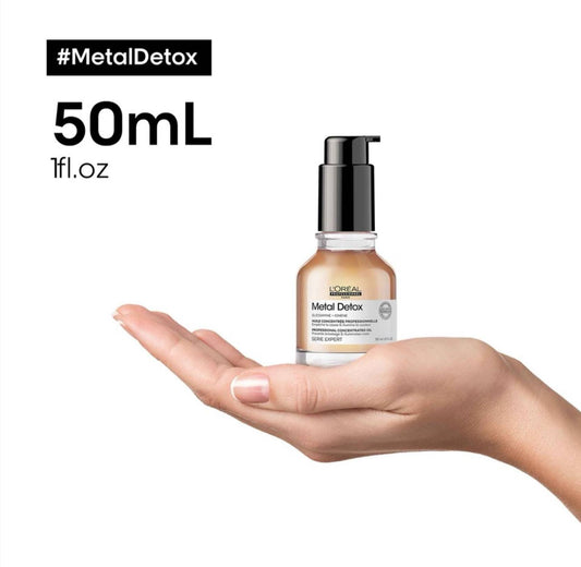 L'Oréal Professionnel Metal Detox Protecting Concentrated Oil - - 50ml