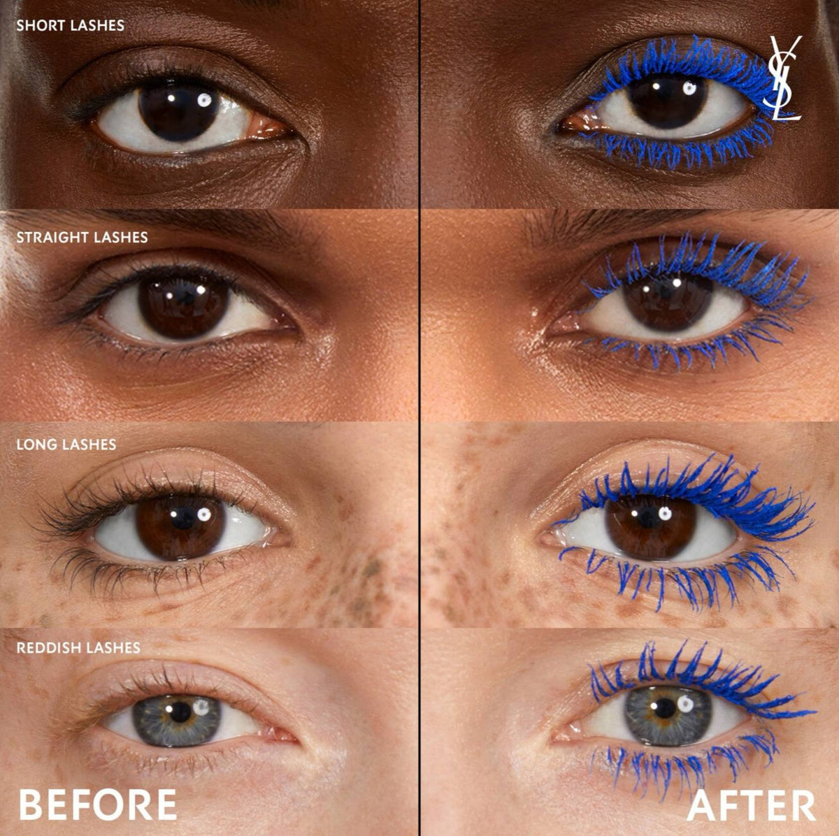 Yves Saint Laurent Lash Clash Extreme Volume Mascara - 4 Electric Blue - -