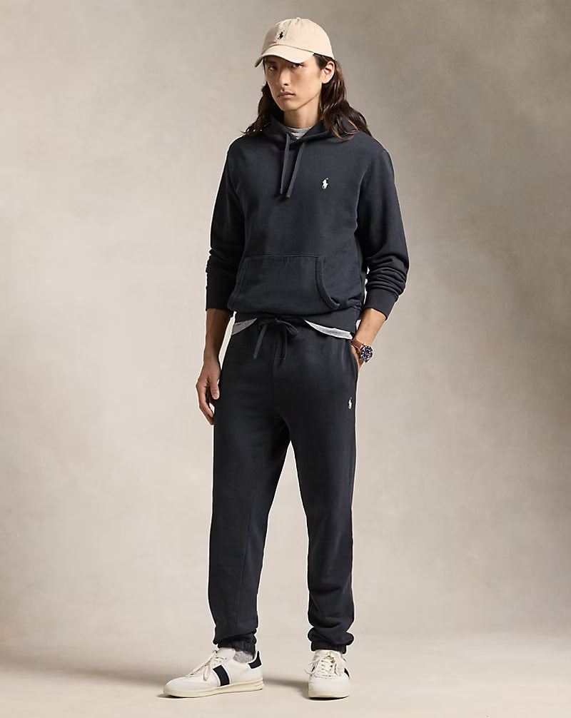 Loopback Fleece Sweatpant - - Black