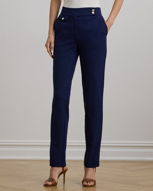 Ponte Ankle Pant - -