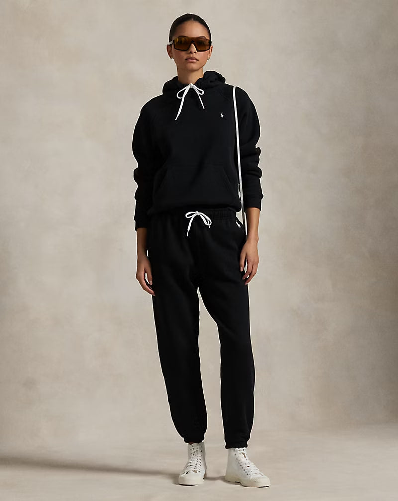 Fleece Athletic Pant - - Black