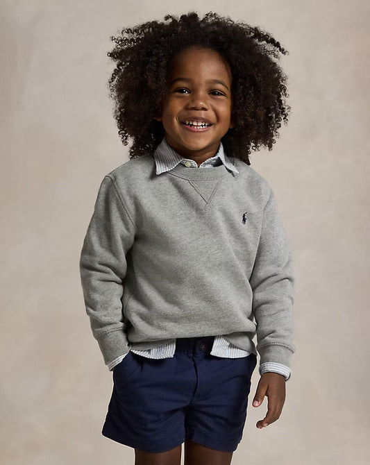 Fleece Sweatshirt 2- 6 - - Heather