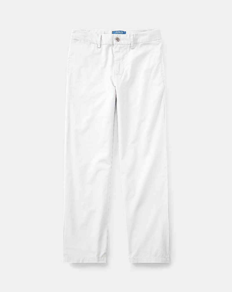 Straight Fit Flex Abrasion Twill Pant 8-20 - - White