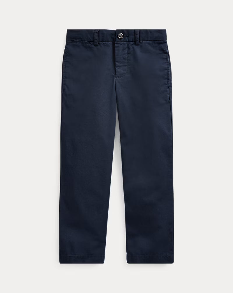 Straight Fit Flex Abrasion Twill Pant 2-7 - - Navy
