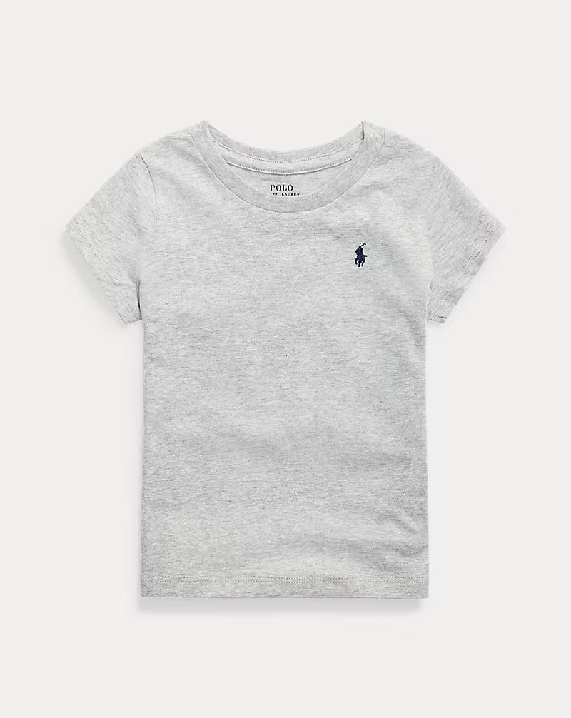 Cotton Jersey Tee 2-6 - - Heather
