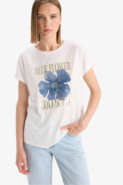 Woman Short Sleeve T-Shirt - -