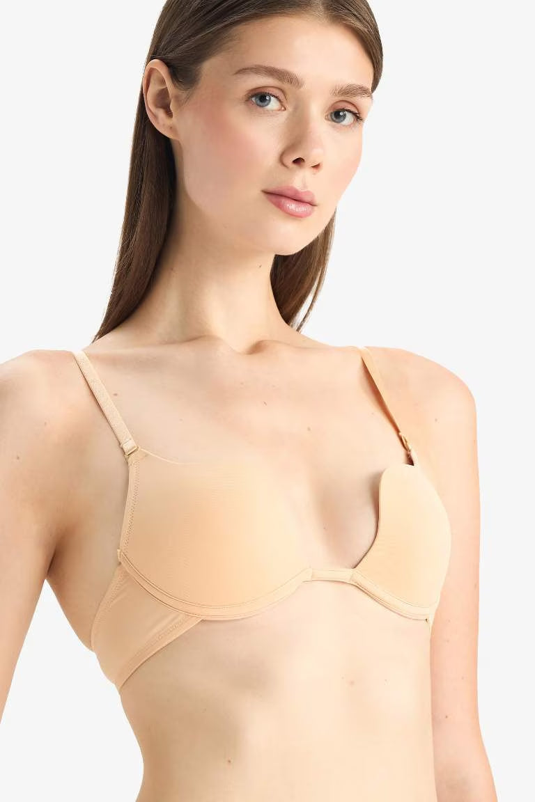 Fall in Love Push Up Bra - - Beige B
