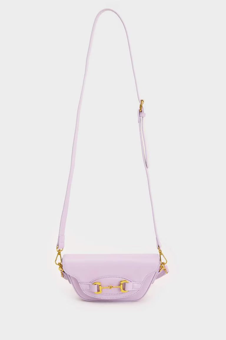 Woman Crossbody Bag - - lavender
