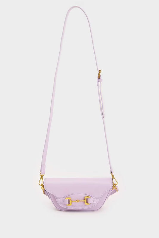 Woman Crossbody Bag - - lavender