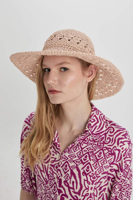 Woman Straw Hat - -
