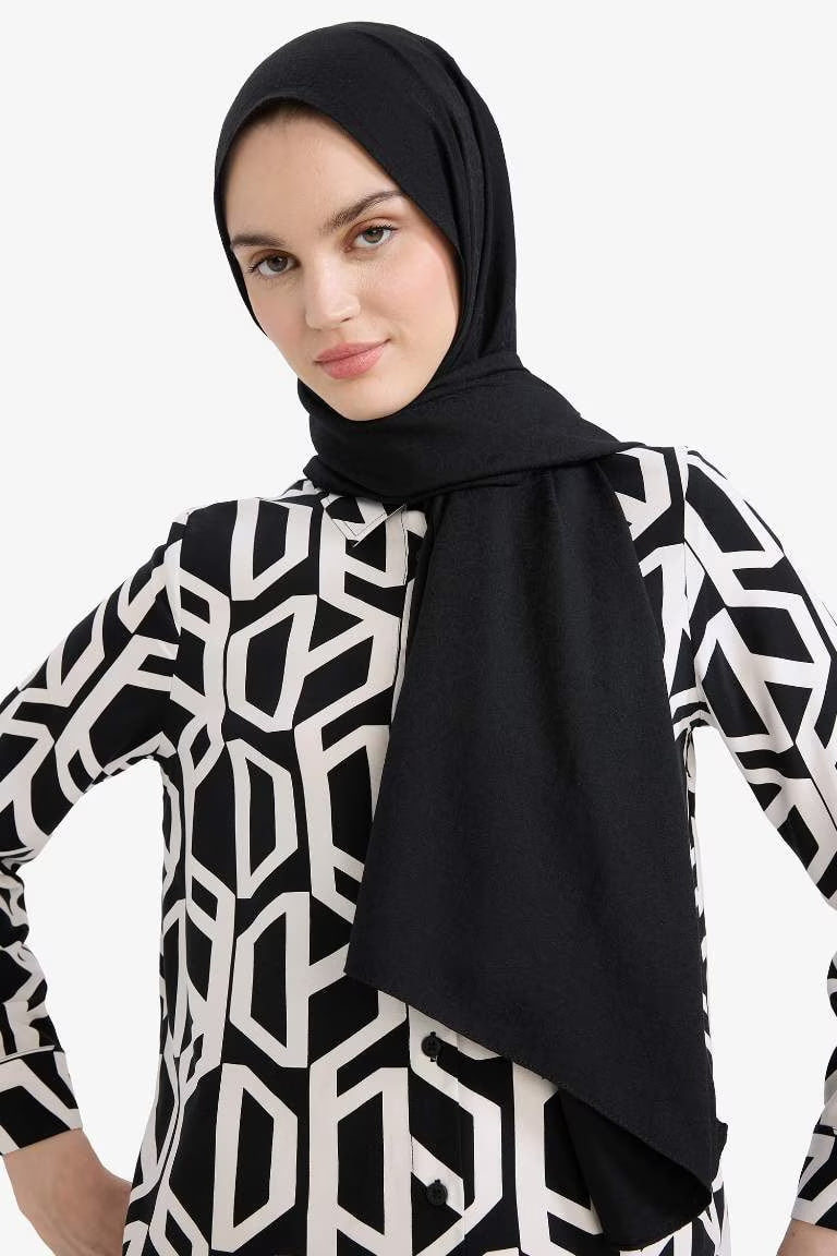 Woman Hijab Shawl - -