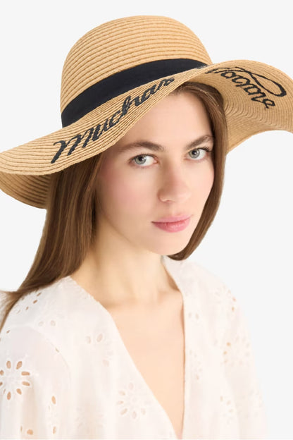 Woman Straw Hat - -