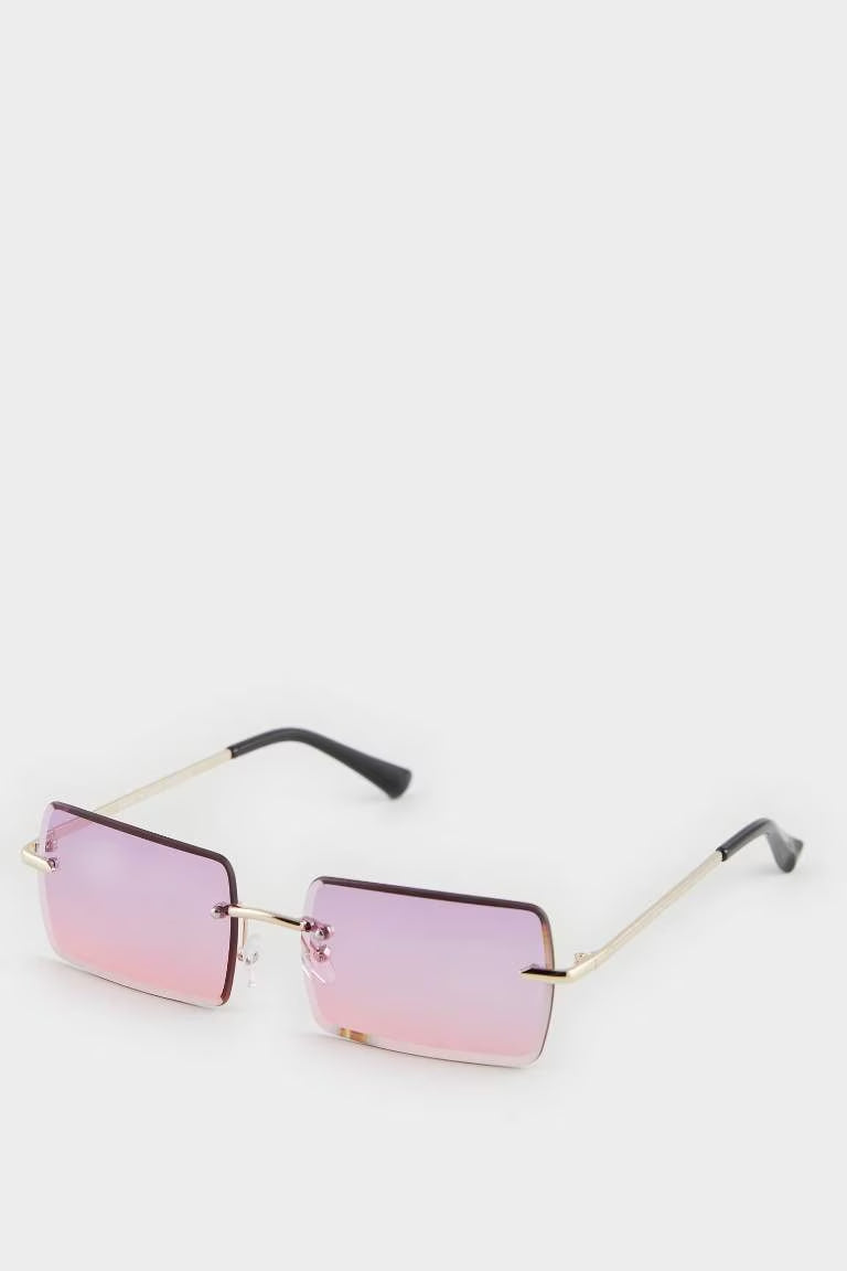 Woman Square Sunglasses - -