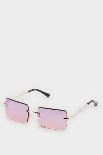 Woman Square Sunglasses - -