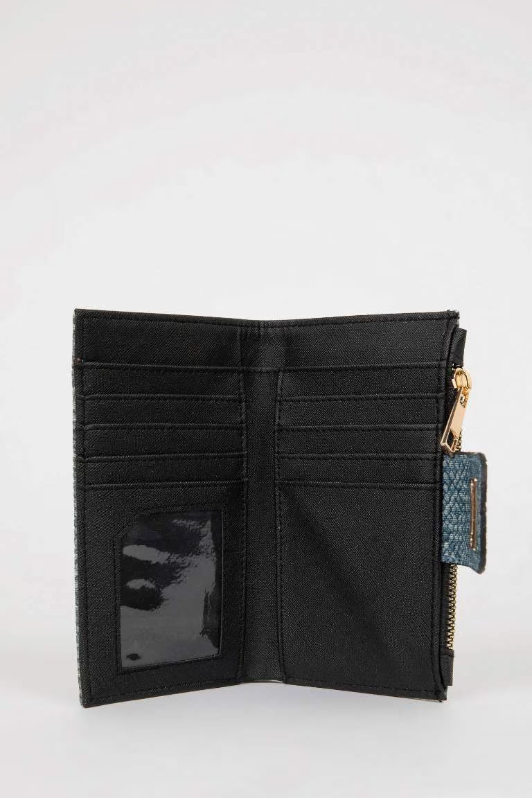Woman Faux Leather Wallets - -