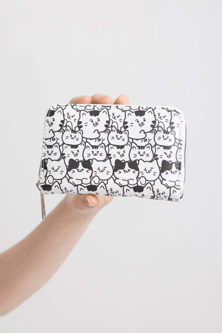 Woman Faux Leather Wallets - - Animal