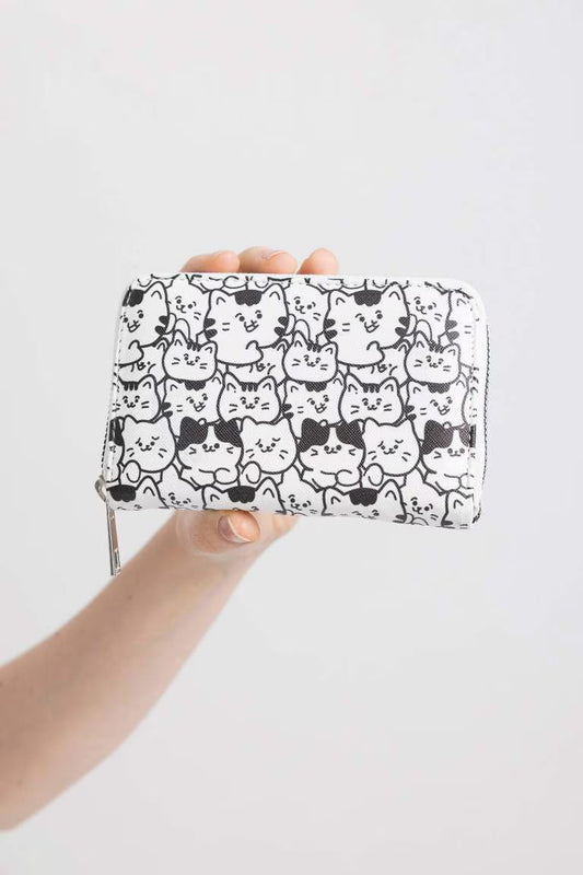 Woman Faux Leather Wallets - - Animal