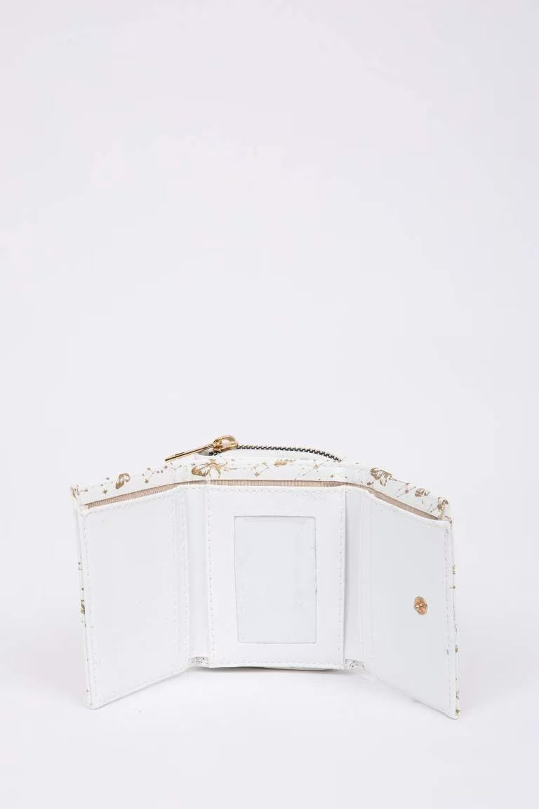 Woman Faux Leather Wallets - -