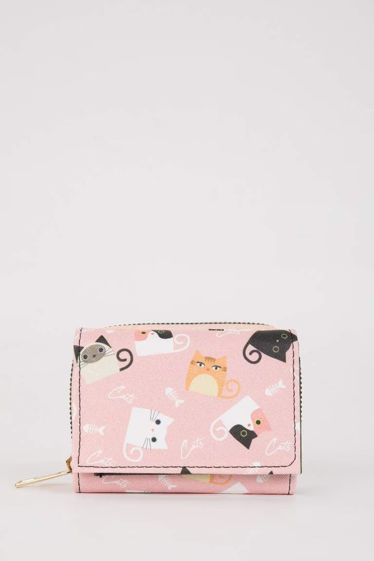 Woman Faux Leather Wallets - - Animal