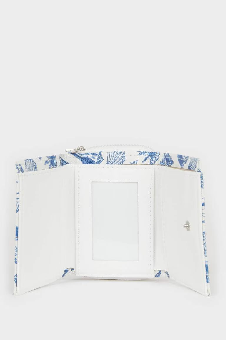 Woman Faux Leather Wallets - -