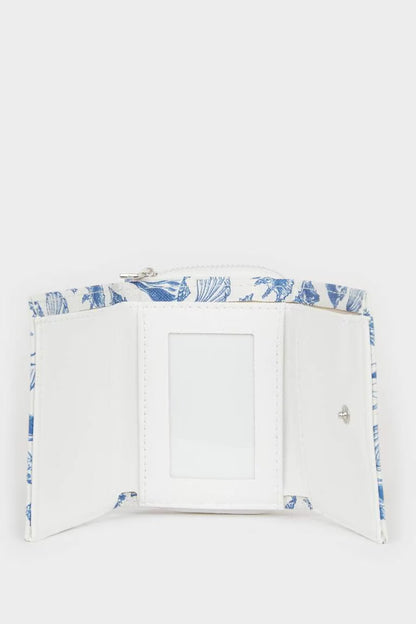 Woman Faux Leather Wallets - -