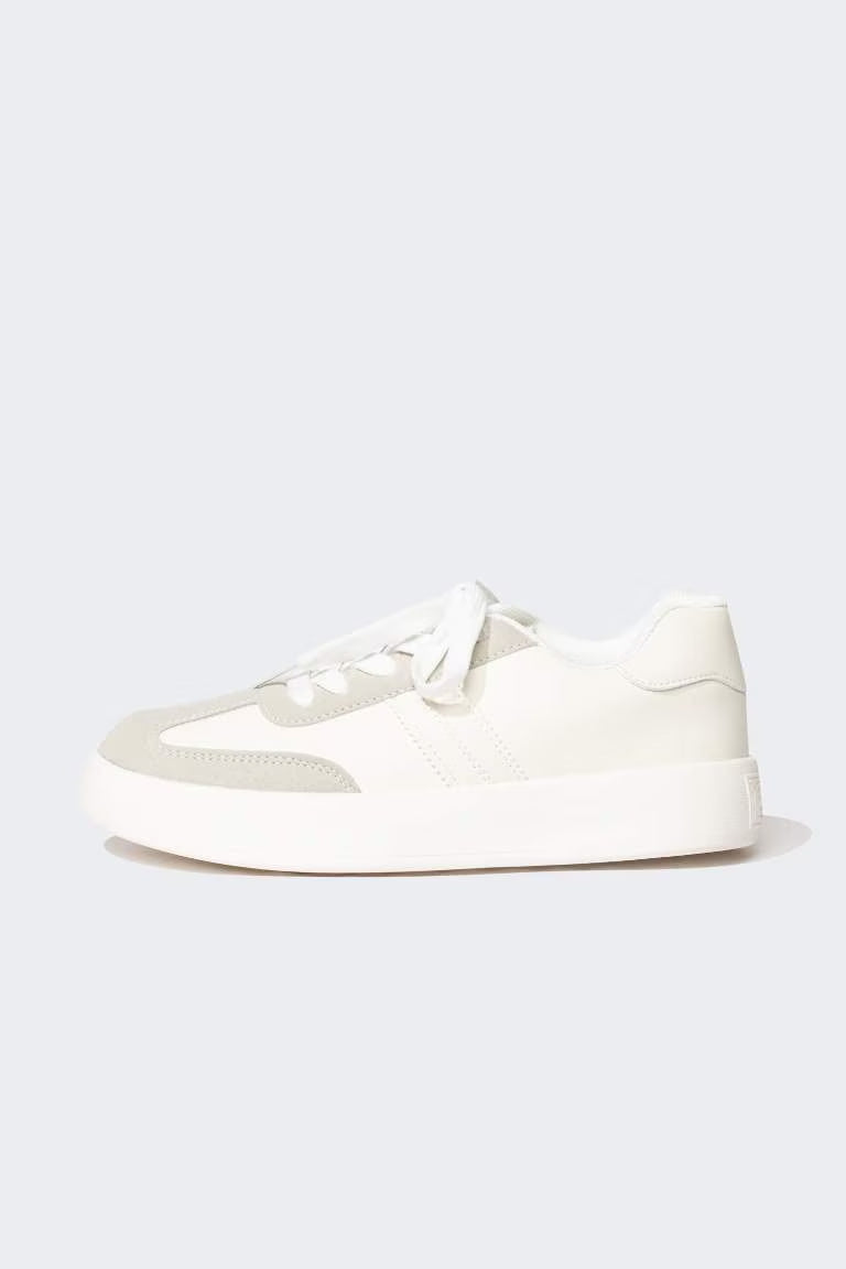 Girl Faux Leather High Sole Sport shoes - -
