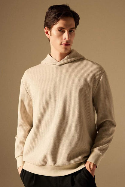 Oversize Fit Long Sleeve Sweatshirt - -