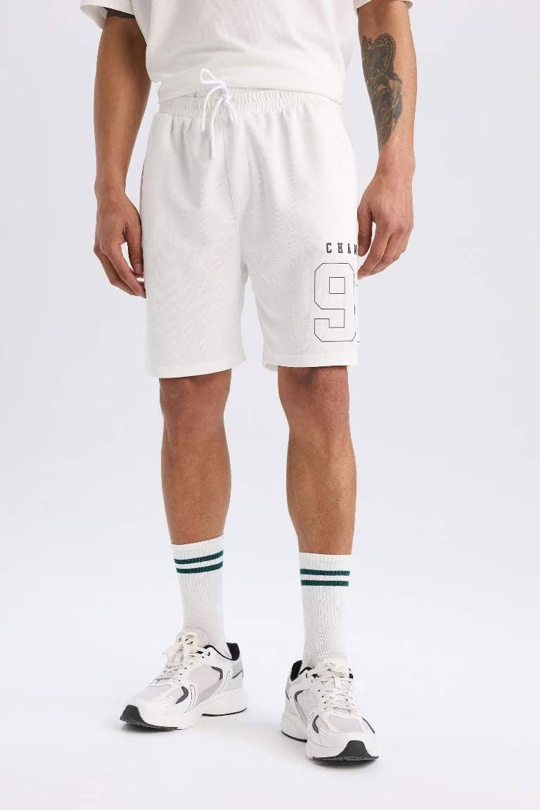DeFactoFit Standard Fit Sports Shorts - -