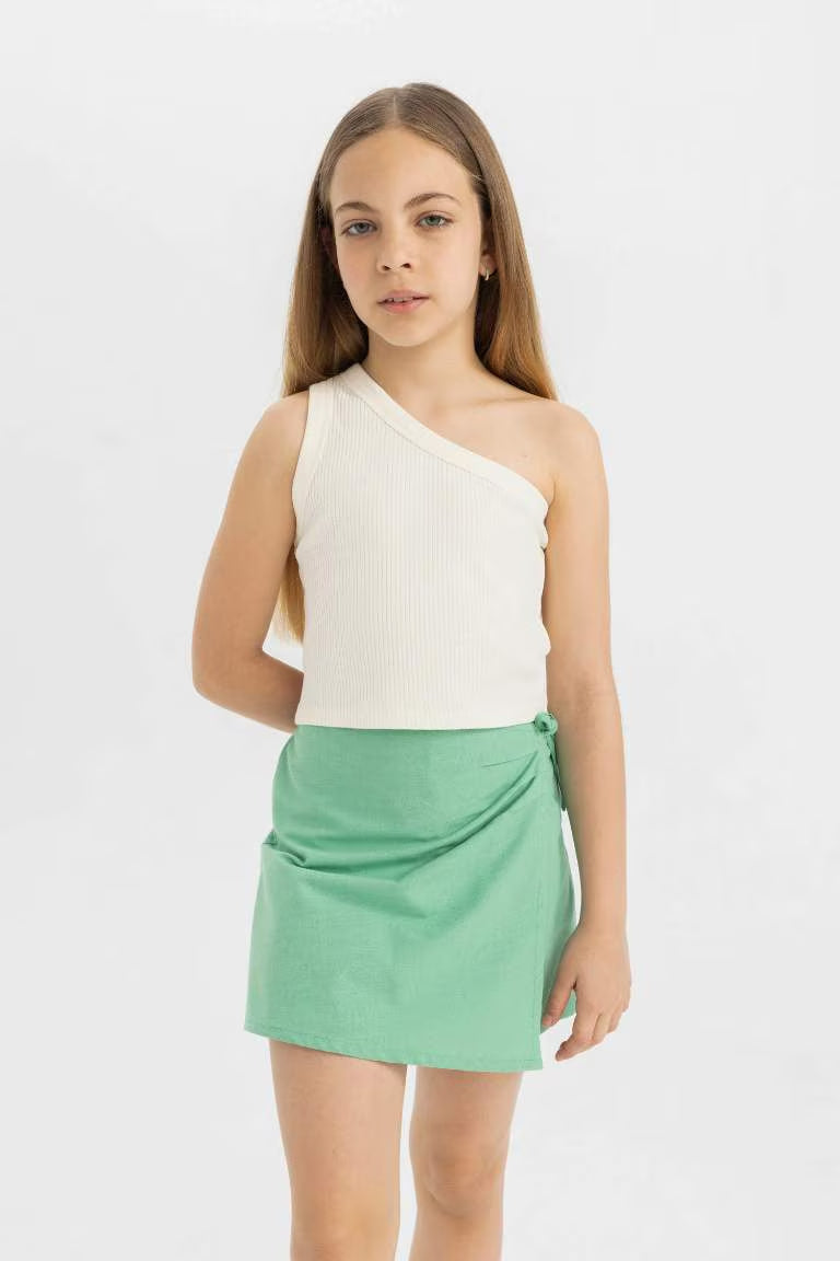 Girl Slim Fit Camisole Tank Top - -