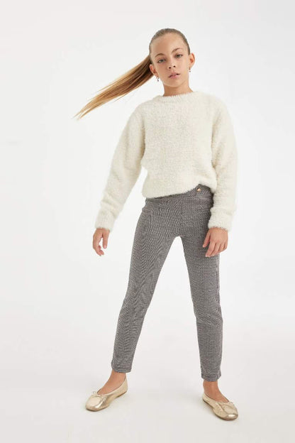 Girl Basic Standard Length Leggings - -