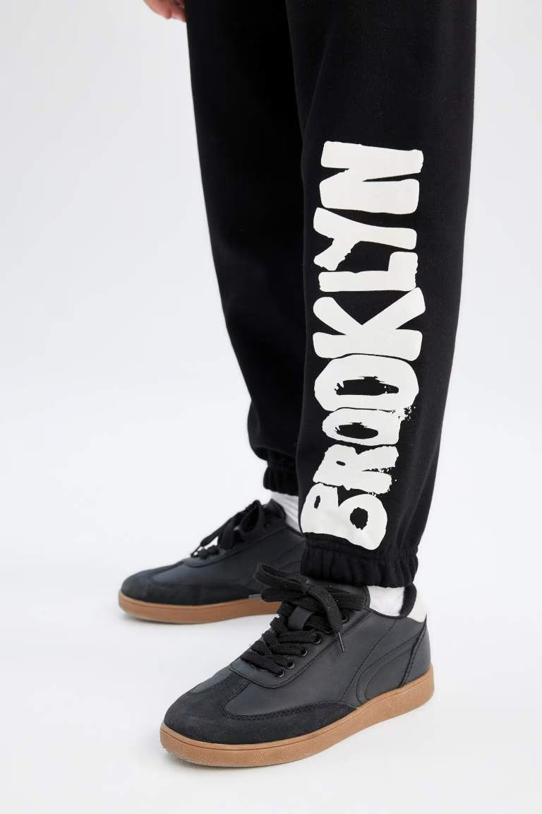Girl Printed Jogger Sweatpants - -
