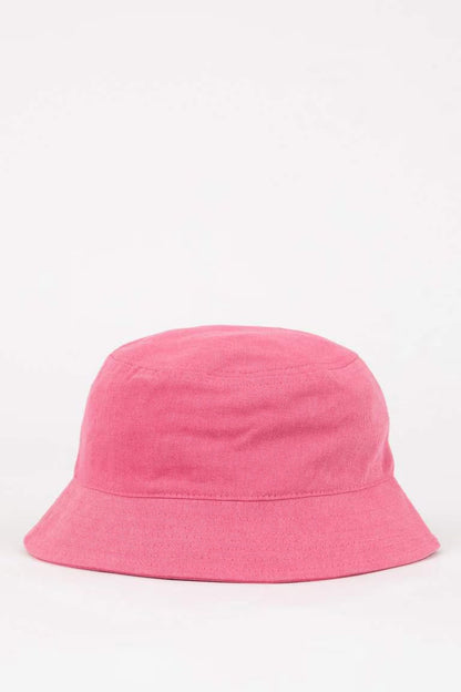 Girl Cotton Bucket Hat - -