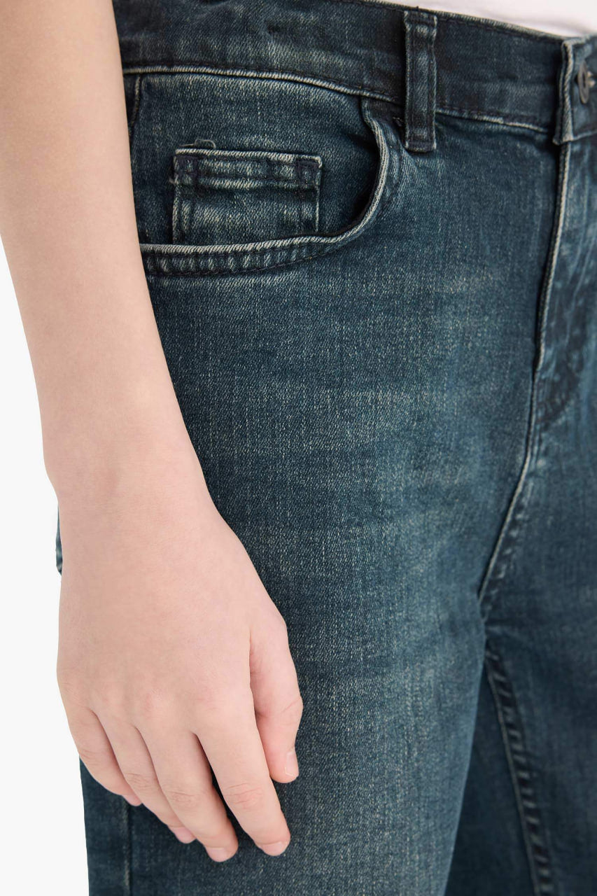 Baby Boy Straight Fit Straight Leg Jeans - -