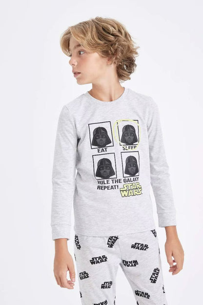 Boy Star Wars 2 Piece Pajama Set - - Heather