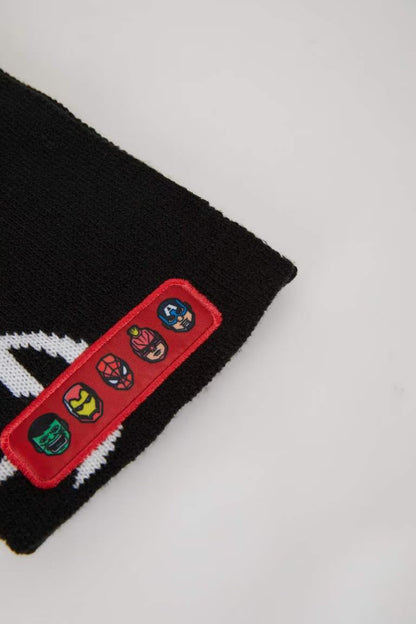 Boy Ribbed Knit Beanie - -