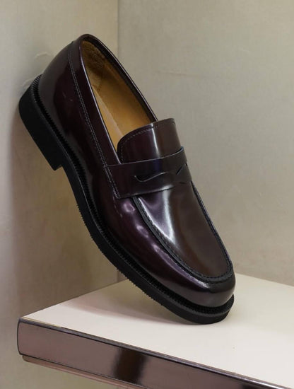 Leather footwear - -