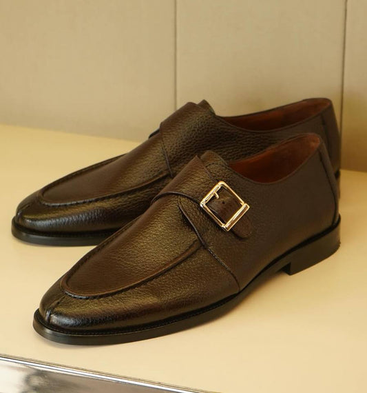 Leather footwear - - Brown