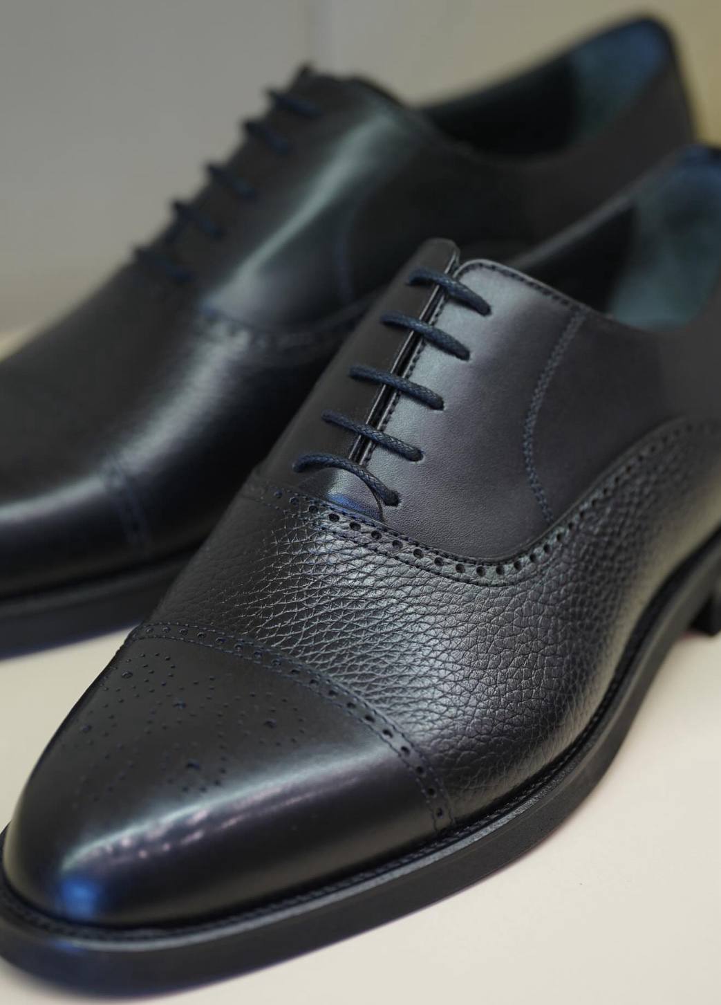 Leather footwear - -