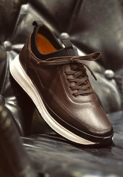 Leather footwear - - Brown