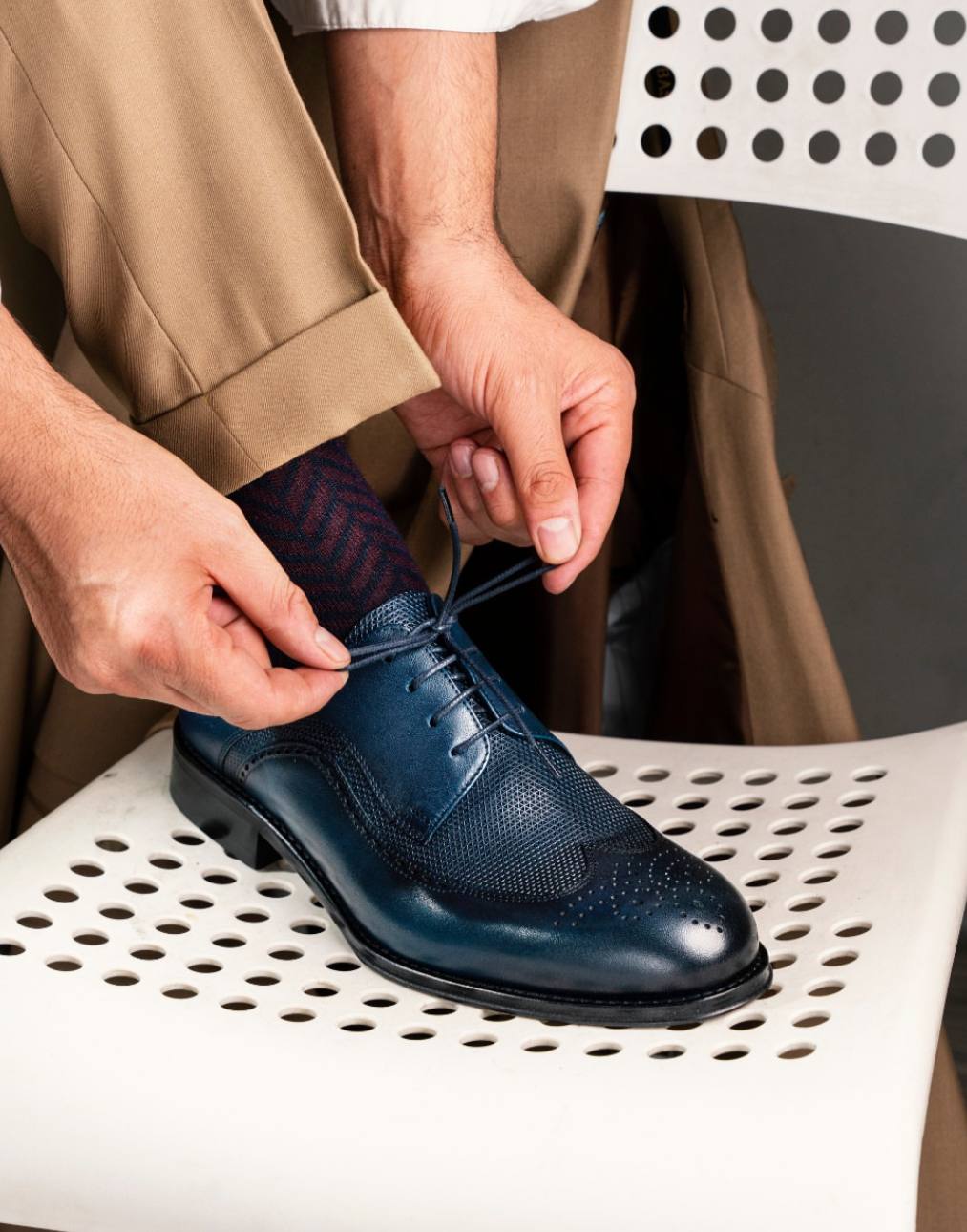 Men footwear - - Navy