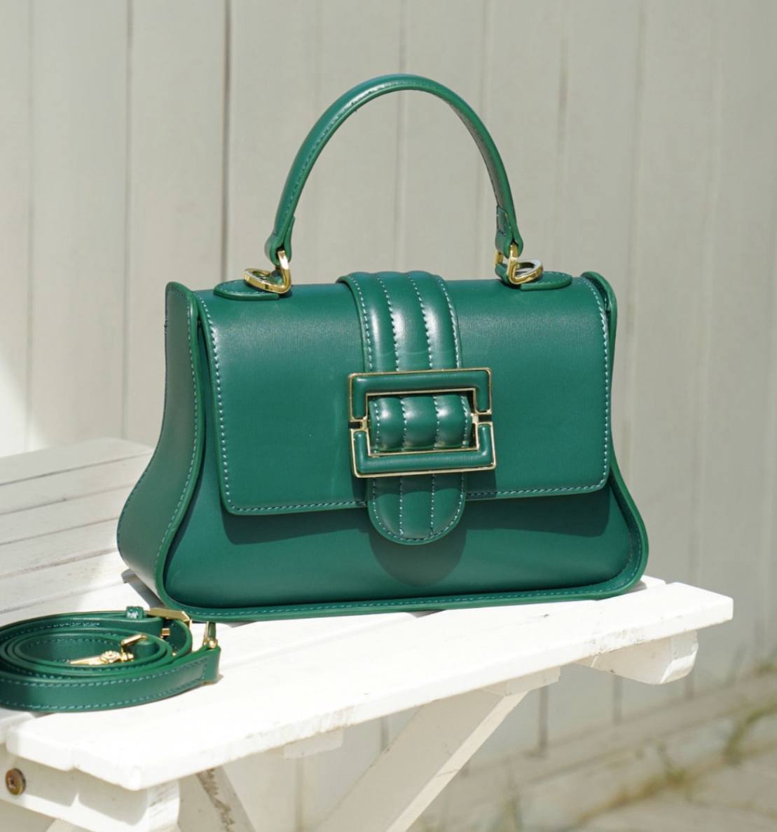 Women bag - - olive green