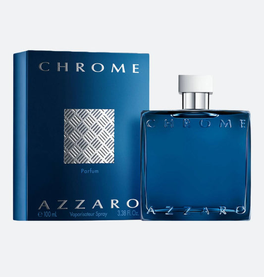 AZZARO CHROME PARFUM FOR MEN 100ML - -