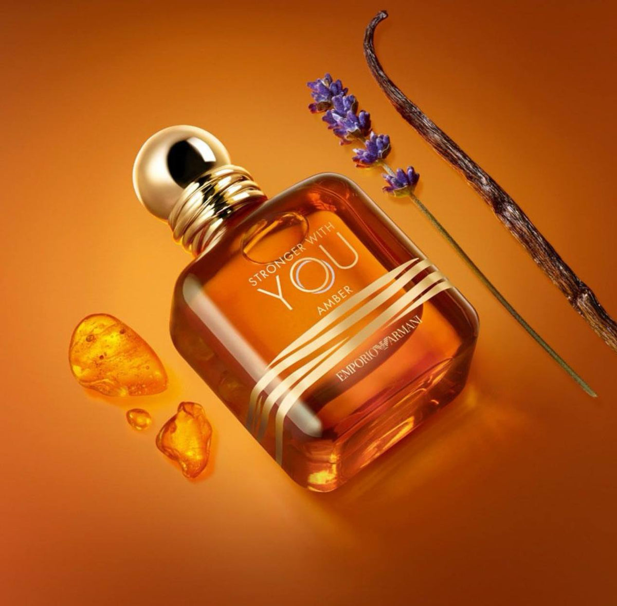ARMANI EMPORIO STRONGER WITH YOU AMBER EAU DE PARFUM 100ml - -
