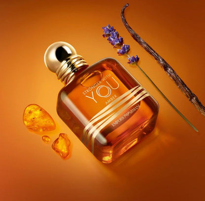 ARMANI EMPORIO STRONGER WITH YOU AMBER EAU DE PARFUM 100ml - -